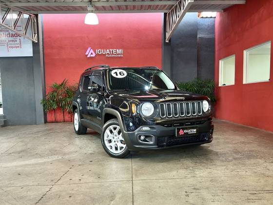 JEEP RENEGADE 1.8 16V FLEX LONGITUDE 4P AUTOMÁTICO